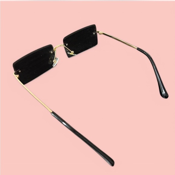 Gold and Black Sunglasses - Picture 2 of 3